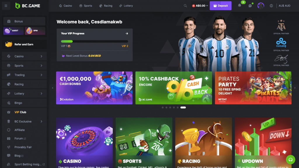 bc.game avax casino