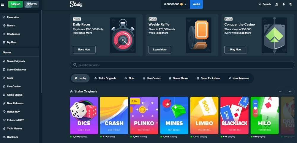 Stake DAI Casino