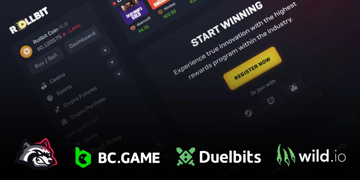 Rollbit Alternatives: 4 Sites Like Rollbit (And Better) in 2025